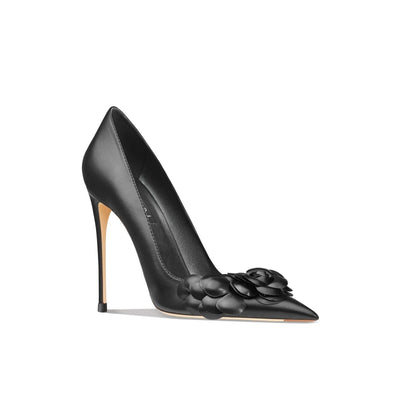 Funki Findz | Shoes | Women's Big Flower Fashion High Stilettos
