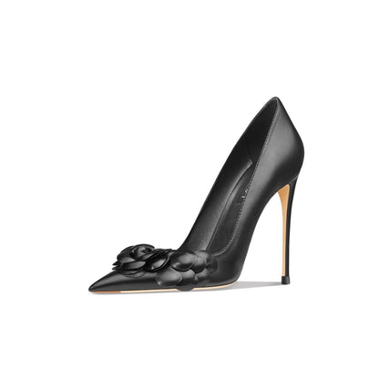 Funki Findz | Shoes | Women's Big Flower Fashion High Stilettos