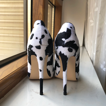 Funki Findz | Shoes | Women's High Animal Print Stilettos | Flock
