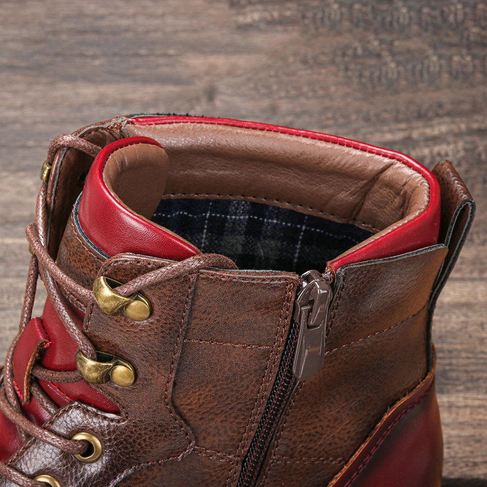 Funki Findz | Boots | Men's Leather Dress Boot | Retro Ankle Boot
