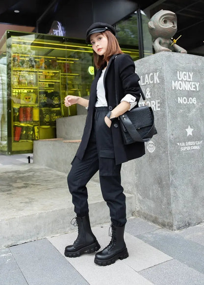 Funki Findz | Boots | Women's Platform Chunky Heel Ankle Boot