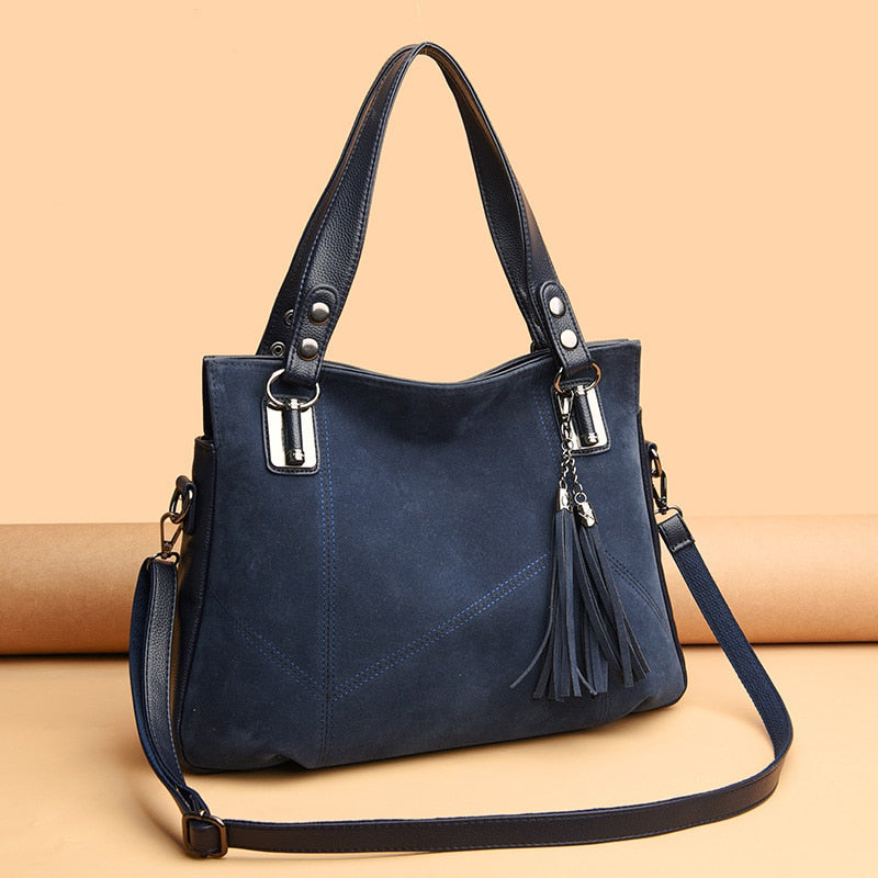 Funki Findz | Bags | Handbags | Women's Suede Shoulder Bag