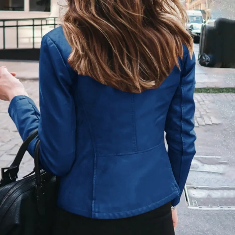 Funki Findz | Jackets | Women's Slim Fit Faux Leather Jackets
