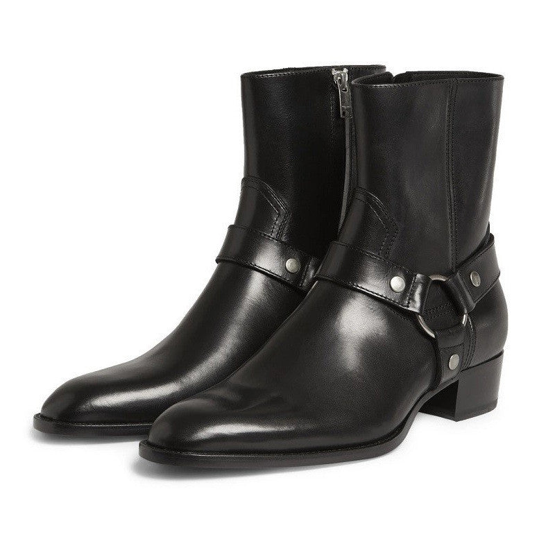 Funki Findz | Boots | Men's Vintage Chelsea Boots | Real Leather