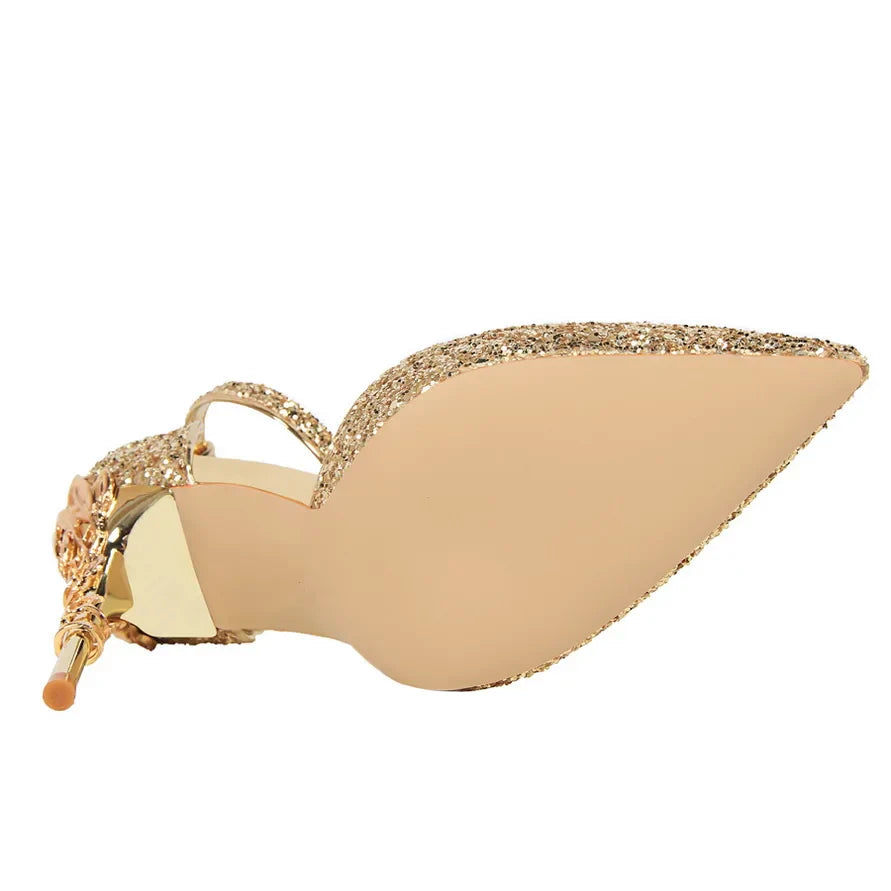 Funki Findz | Shoes | Women's Elegant Party Glitter Sandals