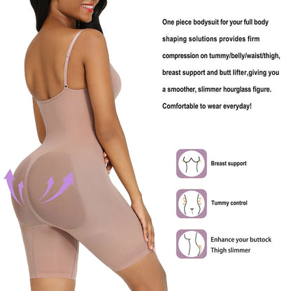 Funki Findz | Shapewear | Women's Seamless Bodysuit Shaper