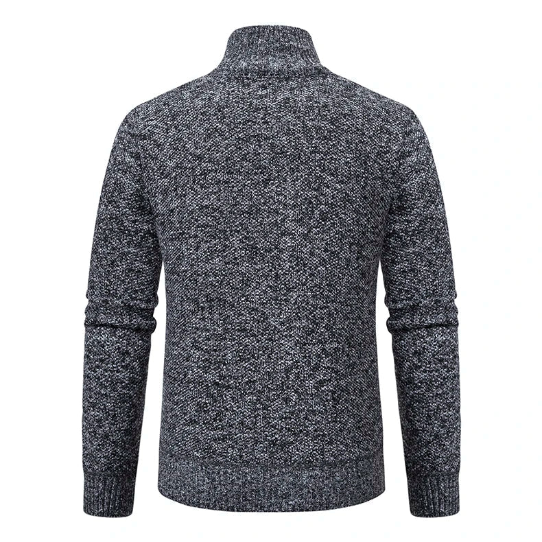 Funki Findz | Sweaters | Men's Casual Stand Collar Zip Pullovers