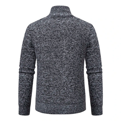Funki Findz | Sweaters | Men's Casual Stand Collar Zip Pullovers
