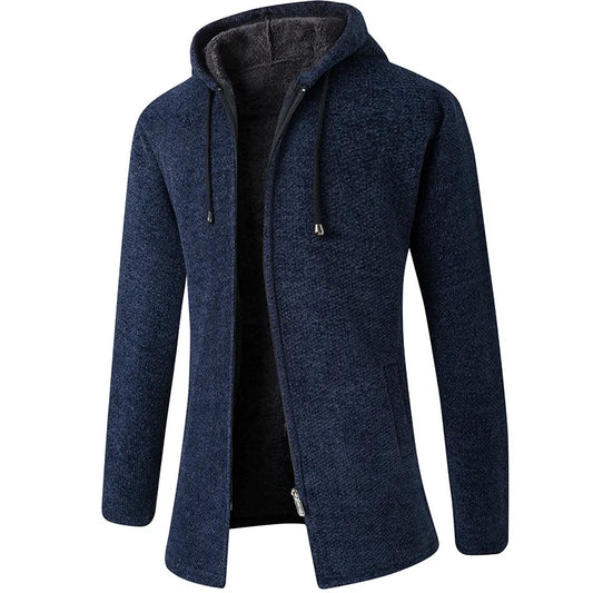 Funki Findz | Jackets | Men's Cashmere Zip Up Hooded Sweater