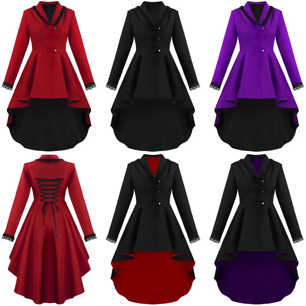 Funki Findz | Dresses | Women's Vintage Gothic Jacket Dress