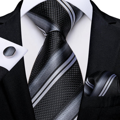 Funki Findz | Neckties | Men's Premium Fashion Silk 3Pcs Tie Set