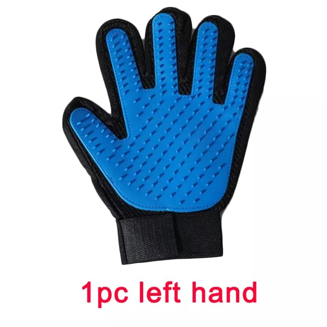 Funki Findz | Pet Grooming Gloves | De-shedding Gloves 2 Pcs