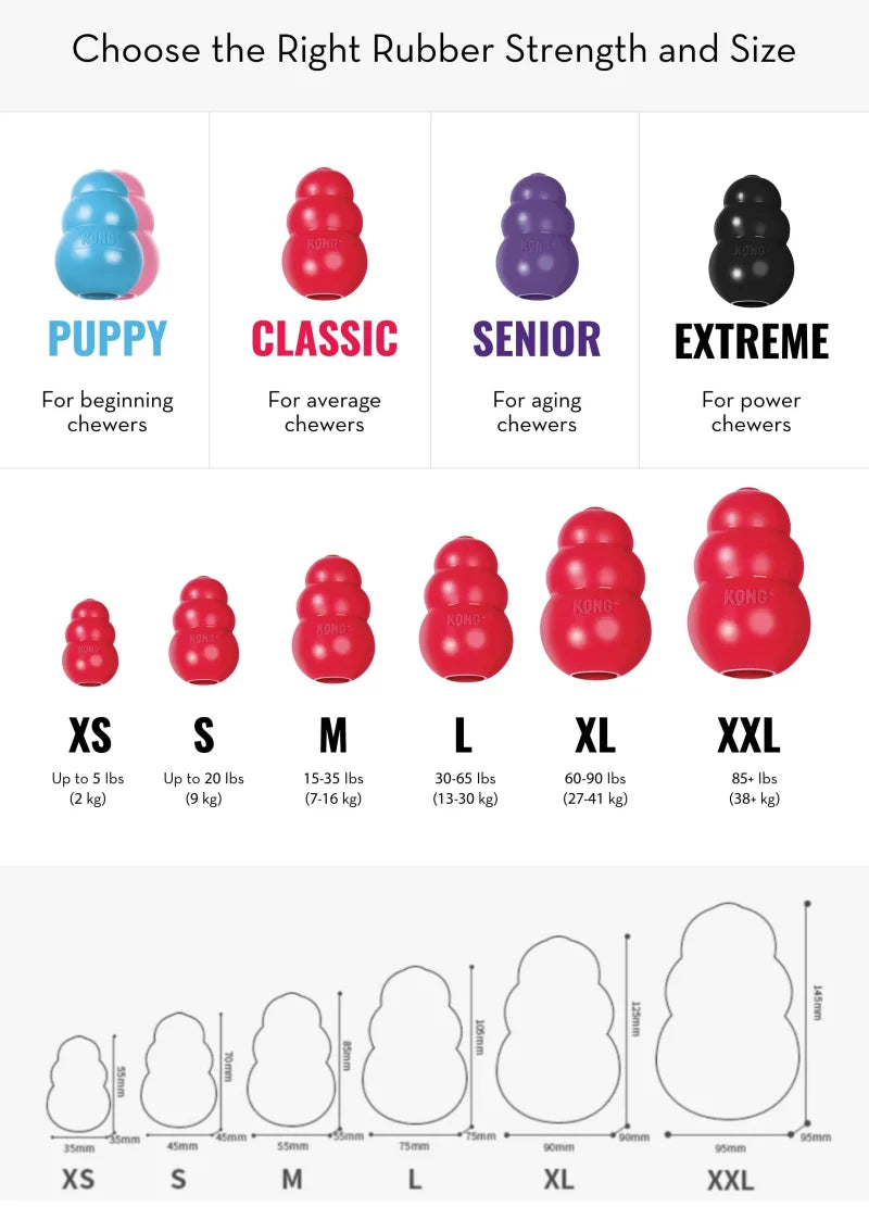 Funki Findz | Pet Chew Toys | KONG Dog Treat  Chew Toy