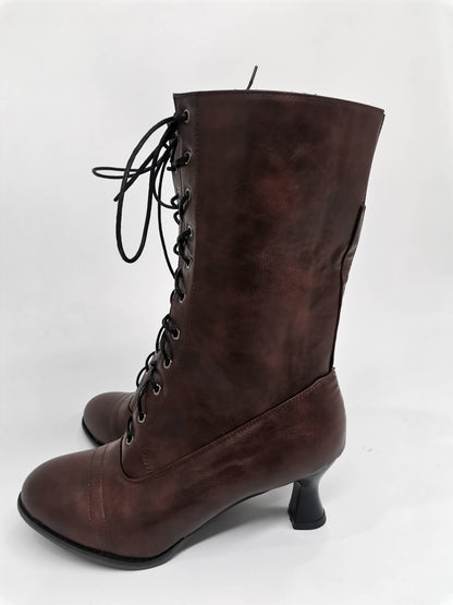 Funki Findz | Boots | Women's Victorian Style Lace Up Boots