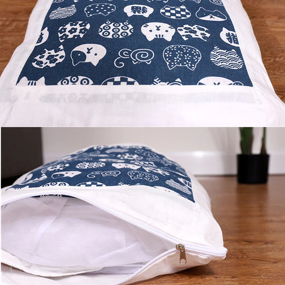 Funki Findz | Pet Beds | Cat Sleeping Bag | Japanese Cat Bed