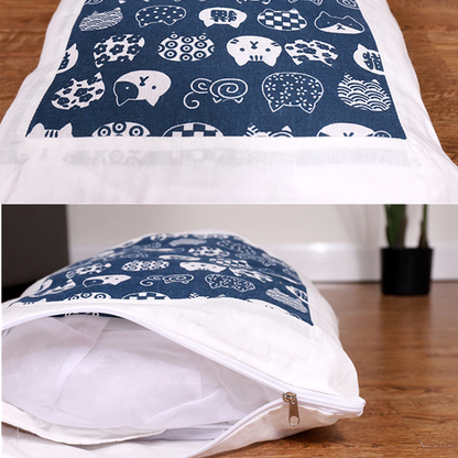 Funki Findz | Pet Beds | Cat Sleeping Bag | Japanese Patterned