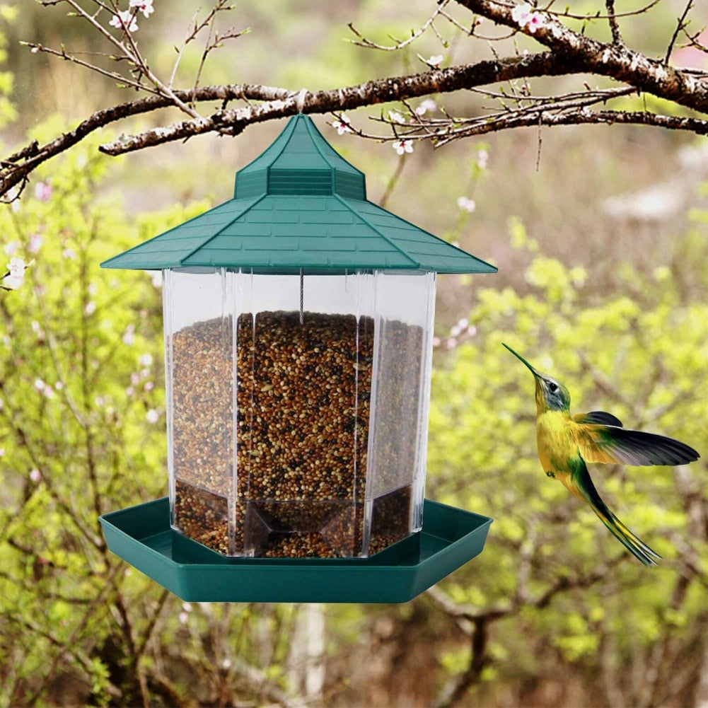 Funki Findz | Pet Feeders | Waterproof Hanging Wild Bird Feeder