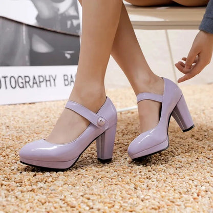 Funki Findz | Shoes | Women's Patent High Platform Mary Janes