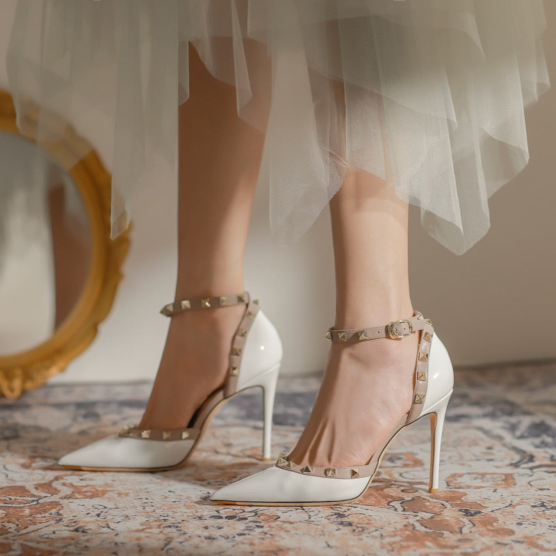 Funki Findz | Shoes | Women's Genuine Leather High Heels