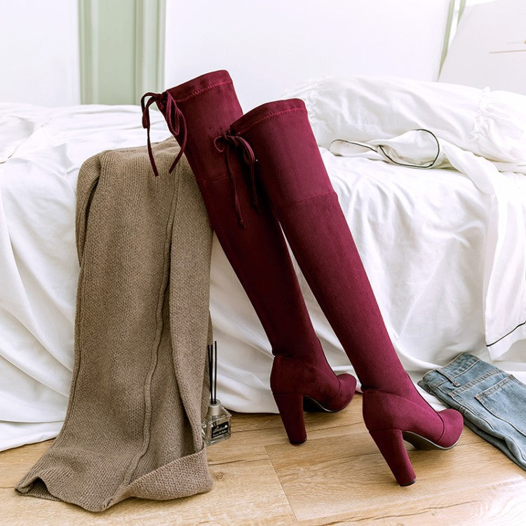 Funki Findz | Boots | Women's Over-the-Knee High Chelsea Boot