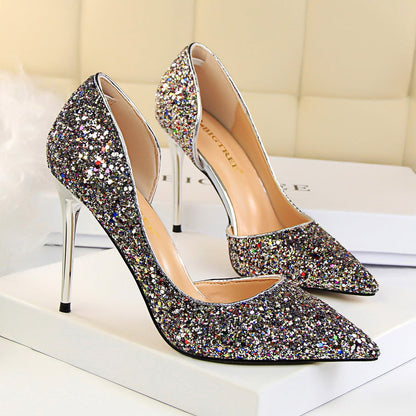 Funki Findz | Shoes | Women's Elegant Glitter Wedding Shoes