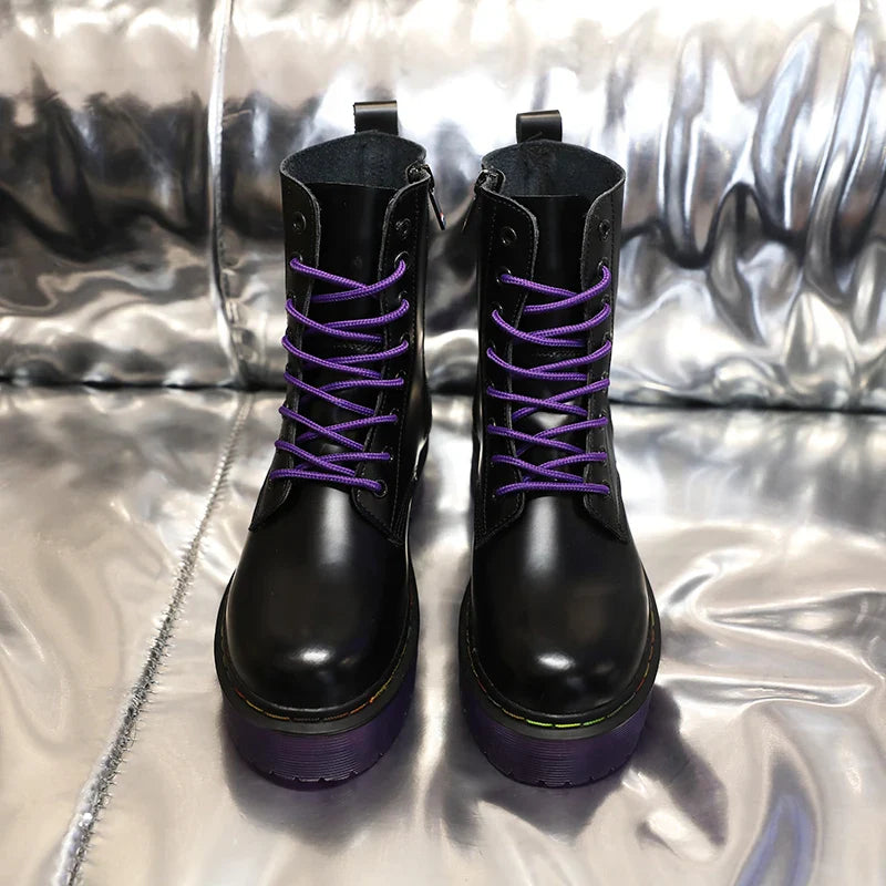 Funki Findz | Boots | Men's Women's 8-Hole Real Leather Boots