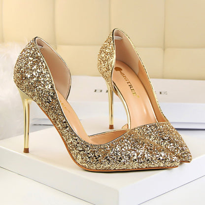 Funki Findz | Shoes | Women's Elegant Glitter Wedding Shoes
