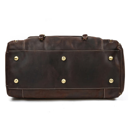 Funki Findz | Bags | Travel Bags | Men's Leather Overnight Bag