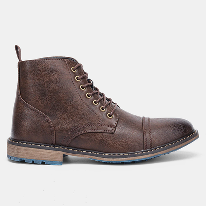Funki Findz | Boots | Men's Faux Leather Smart Dress Boots