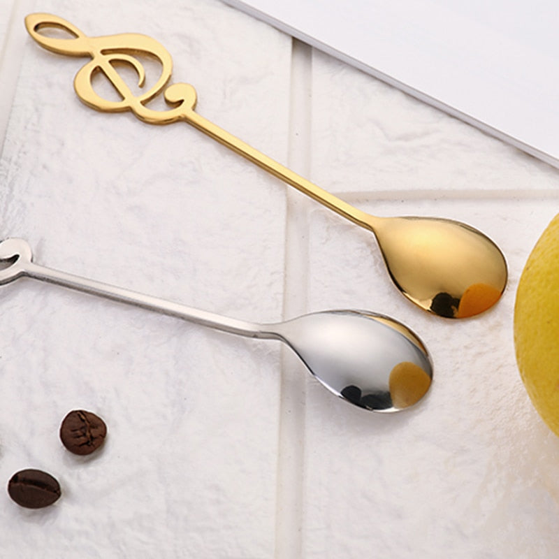 Funki Findz | Spoons | Musical Note Coffee Spoons | 1/3/5/10 Pcs