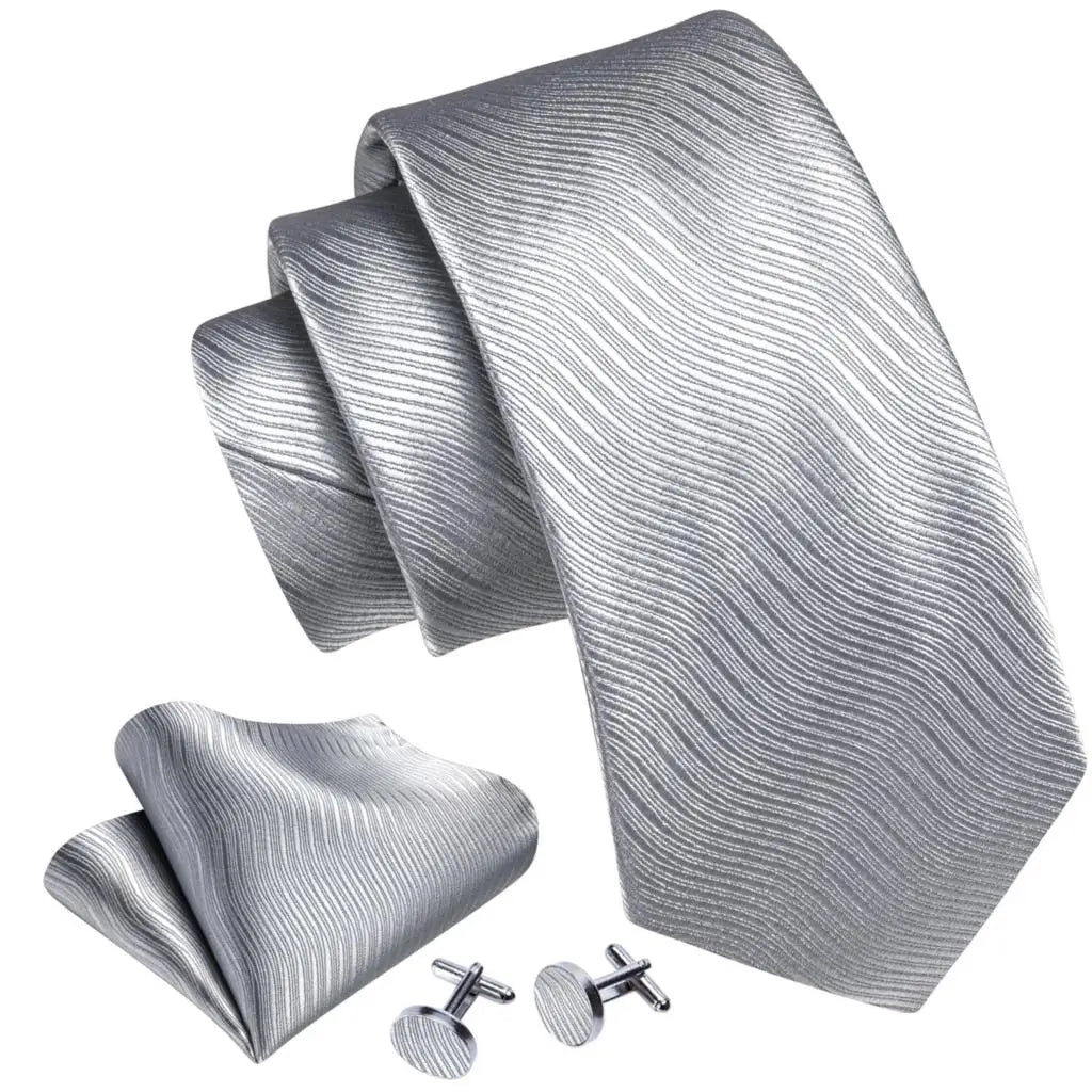 Funki Findz | Neckties | Men's Stylish Formal Silk Ties 3Pcs Sets