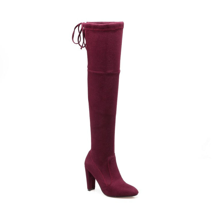 Funki Findz | Boots | Women's Over-the-Knee High Chelsea Boot