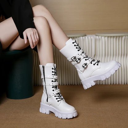 Funki Findz | Boots | Women's Gothic Platform Combat Boots