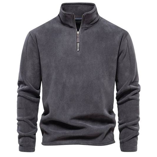 Funki Findz | Sweaters | Men's Warm Mock Neck Fleece Pullover