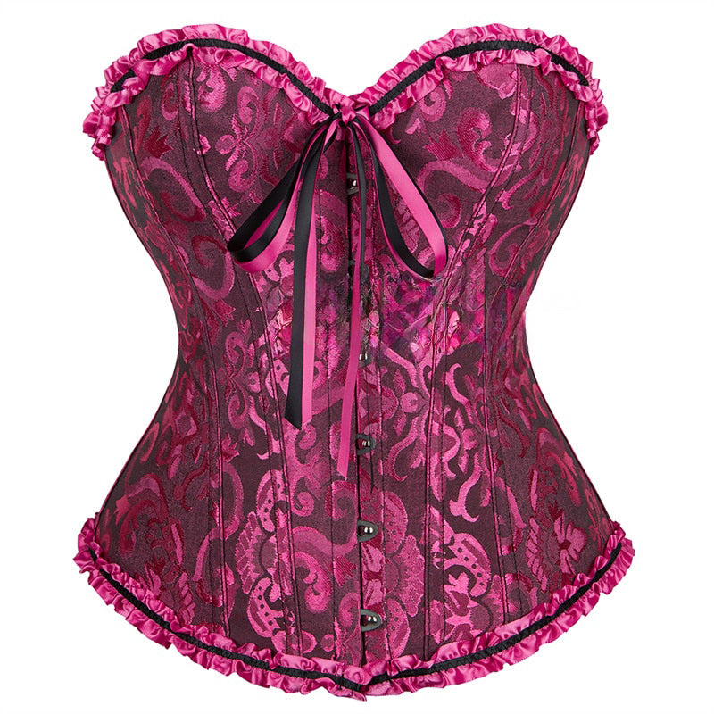 Funki Findz | Lingerie | Women's Pretty Overbust Corset | Bustier