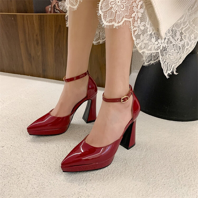 Funki Findz | Shoes | Women's Formal Dress Shoes | Spool Heel