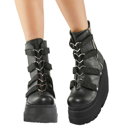 Funki Findz | Boots | Women's New Gothic Style Platform Boots