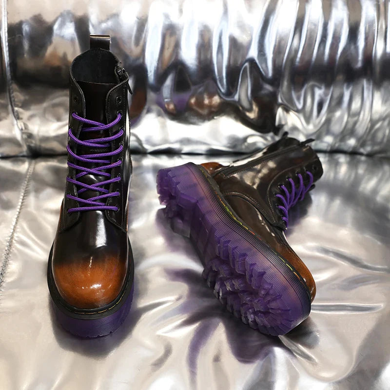 Funki Findz | Boots | Men's Women's 8-Hole Real Leather Boots