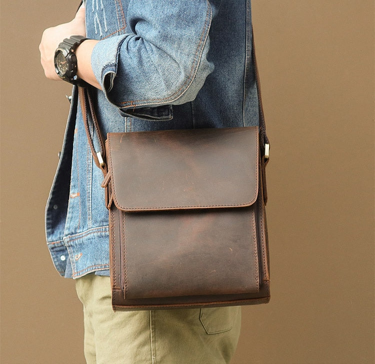 Funki Findz | Bags | Messenger Bags | Men's Leather Crossbody