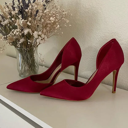 Funki Findz | Shoes | Women's Satin Wedding Party Stilettos
