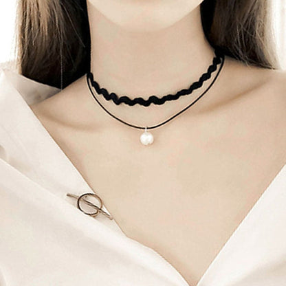 Funki Findz | Necklaces | Women's Black Goth Choker Necklace