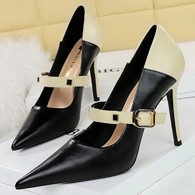 Funki Findz | Shoes | Women's Retro Colored Pointy Toe Stilettos