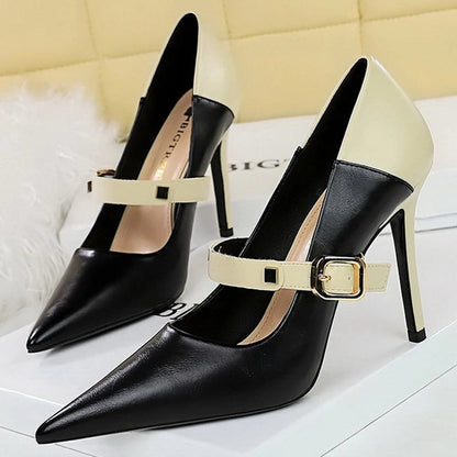 Funki Findz | Shoes | Women's Retro Colored Pointy Toe Stilettos