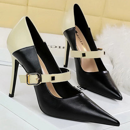 Funki Findz | Shoes | Women's Retro Colored Pointy Toe Stilettos