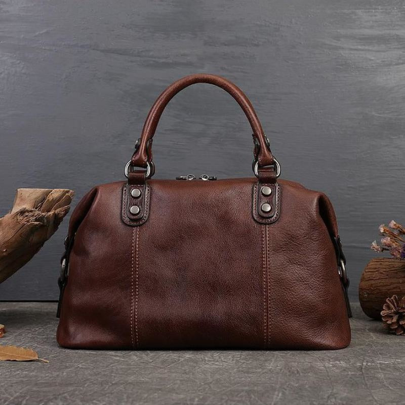 Funki Findz | Bags | Handbags | Women's Boho Leather Tote Bag