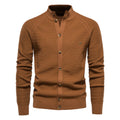 Funki Findz | Sweaters | Men's Mock Neck Button Knit Cardigan