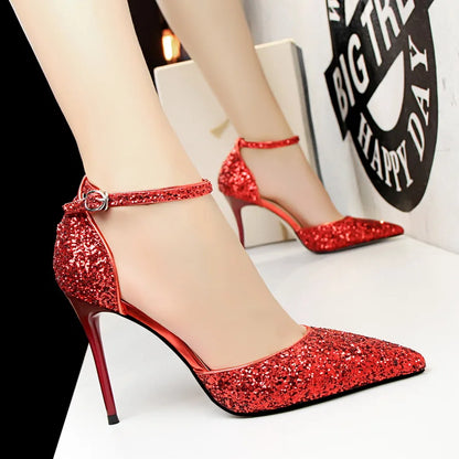 Funki Findz | Shoes | Women's Sparkly Glitter Wedding Sandals