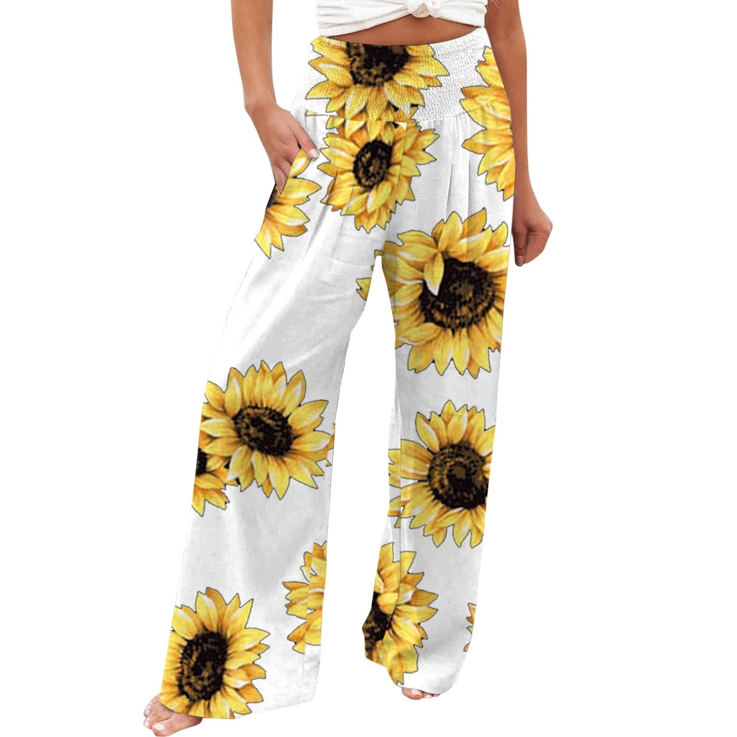 Funki Findz | Pants | Women's Boho Wide Leg Long Pants
