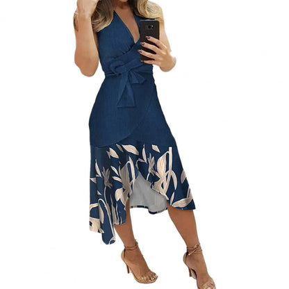 Funki Findz | Dresses | Women's Summer Party Midi Wrap Dress