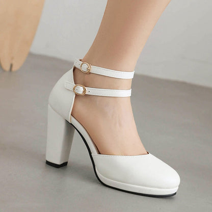 Funki Findz | Shoes | Women's Mary Jane T-Strap Platform Heels